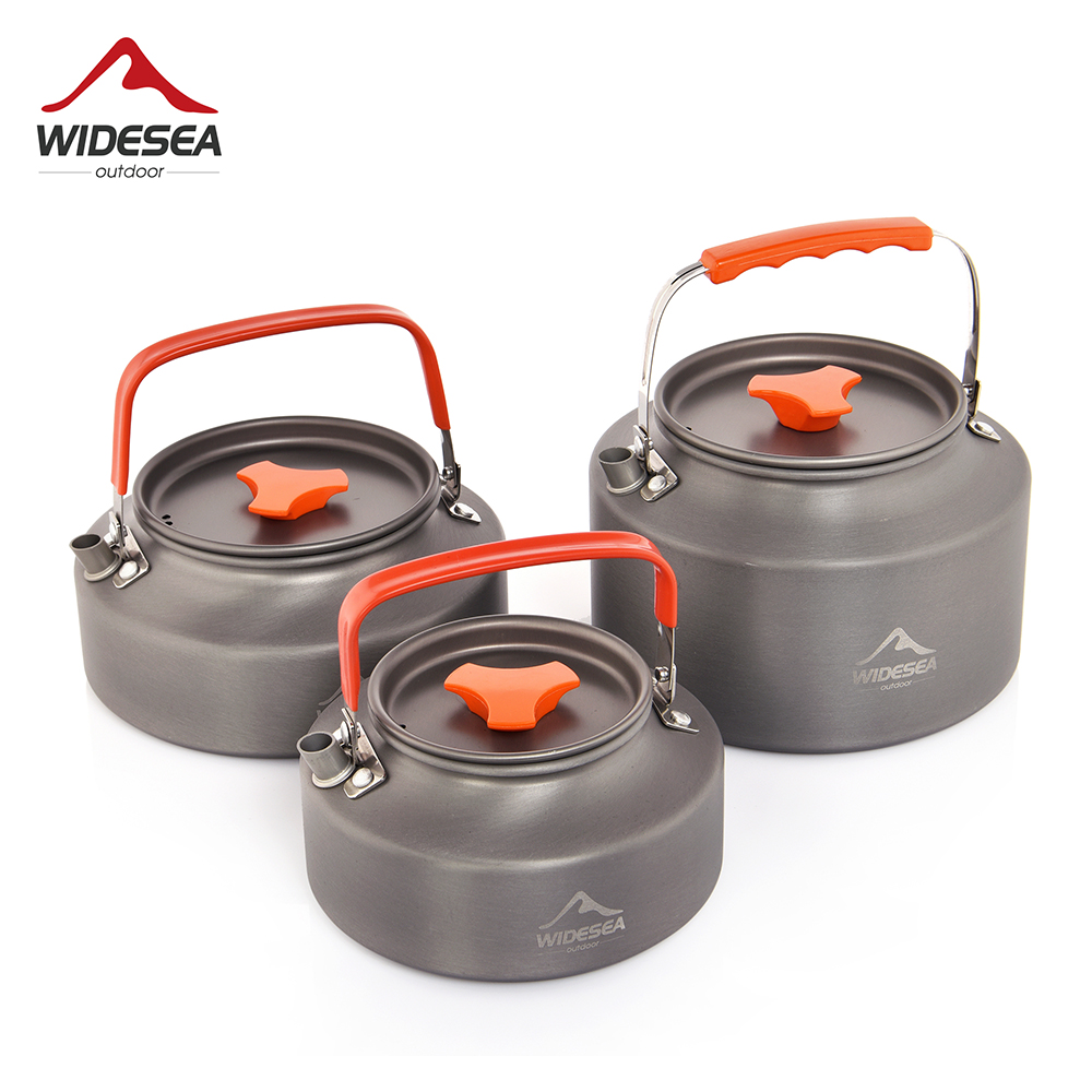 Camping Cooking Pot Set - Wideea-hervidor de agua para acampada, vajilla