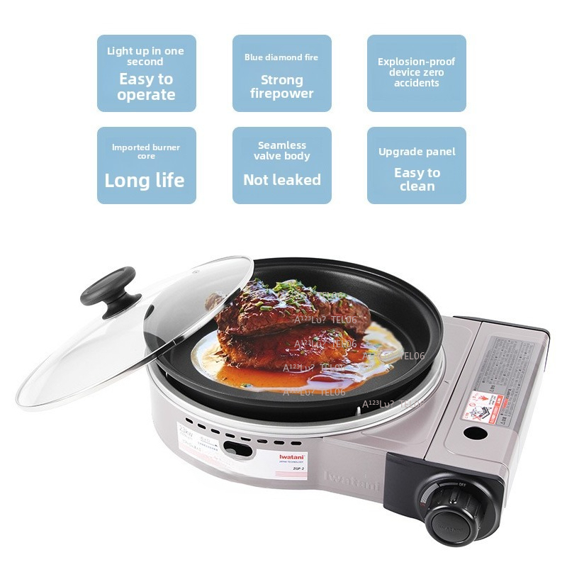 Camping Cooking Stove - Estufa de Gas Portátil a Prueba