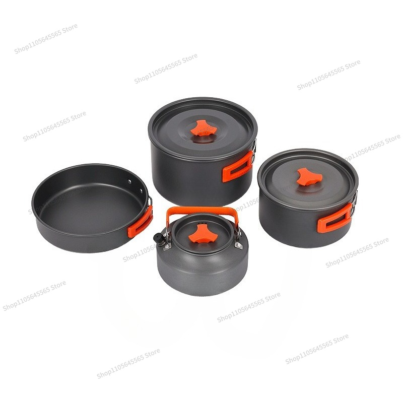 Camping Cooking Set For 4 - Juego de Utensilios de Cocina para