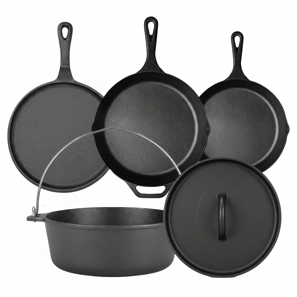 Camping Cooking Set For 4 - PACILACK Juego de Ollas y Sartenes