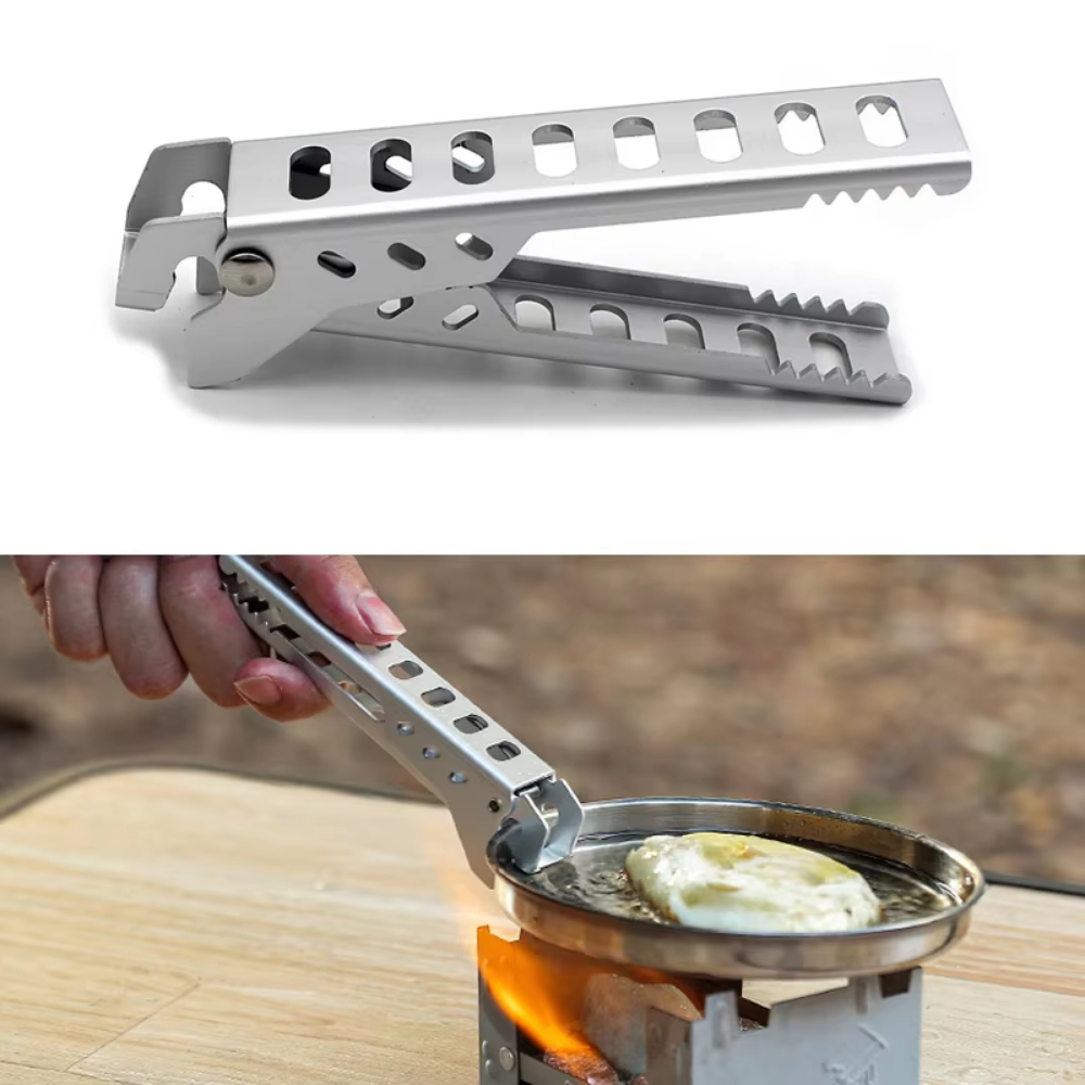 Camping Cooking Gadgets - Clip de aleación anticaliente de aluminio