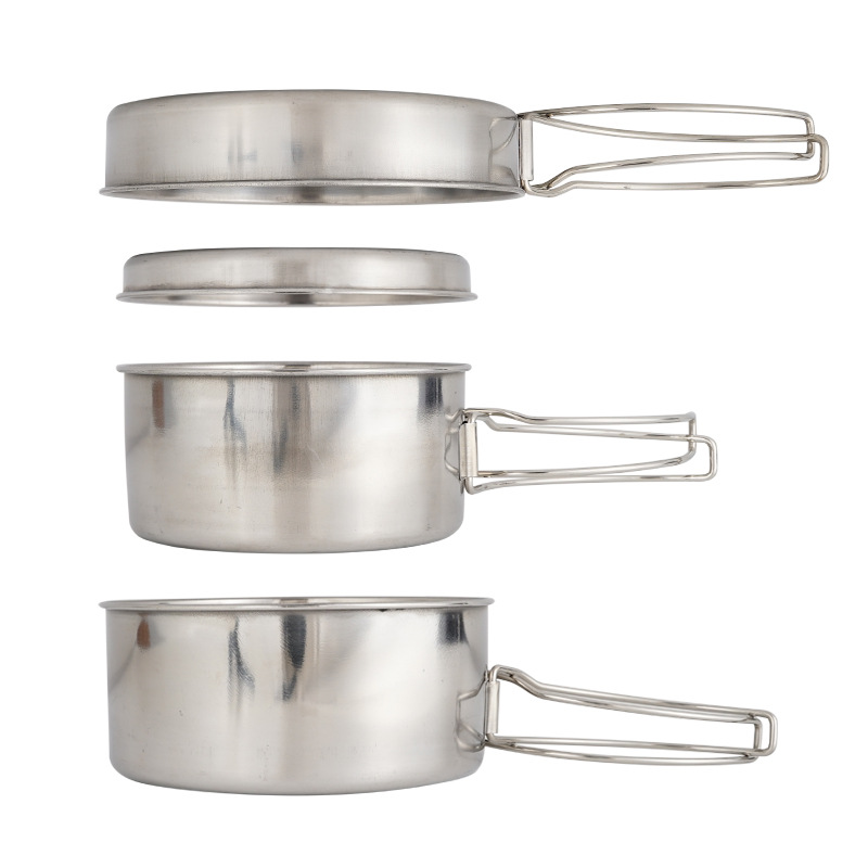 Camping Cooking Set For 4 - Juego de Utensilios de Cocina de