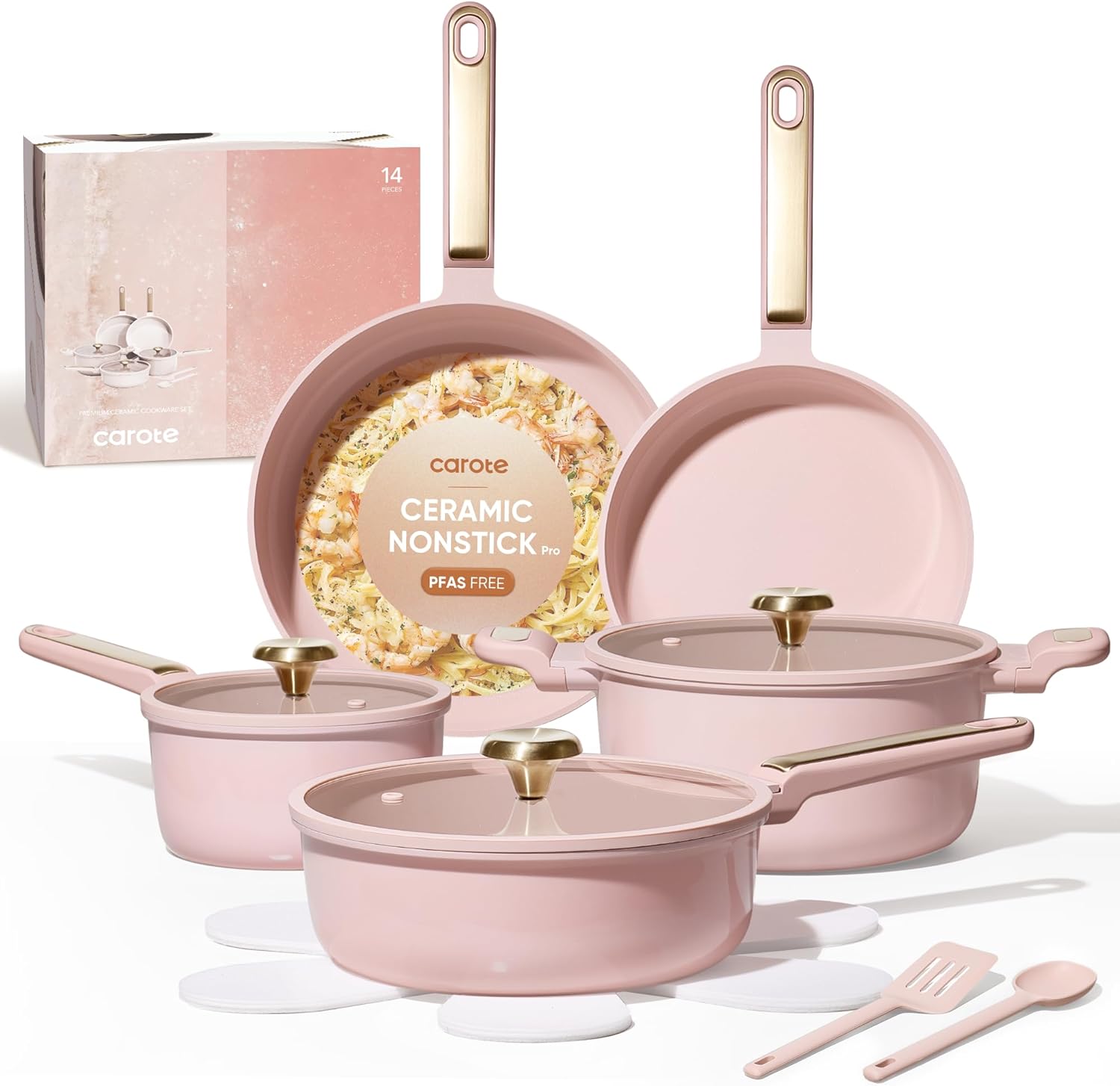 Camping Cooking Pots And Pans Set - Juego de Utensilios de Cocina de