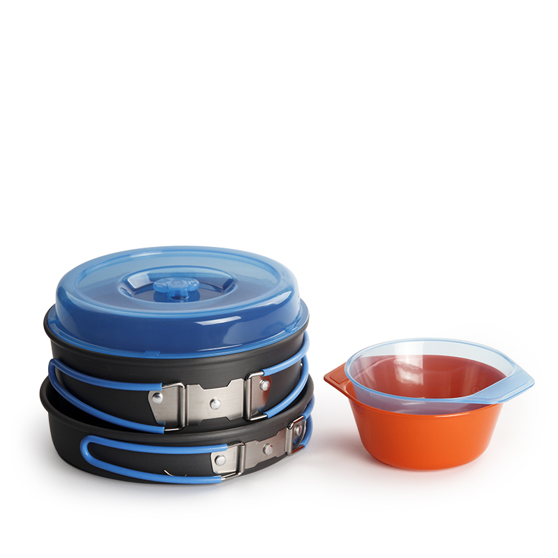 Camping Cooking Pots And Pans Set - Utensilios de cocina para acampar, olla