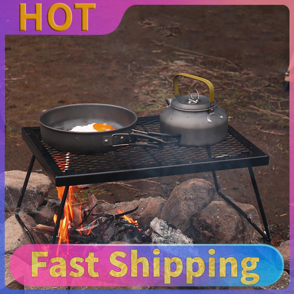 Parrilla para Fogata Resistent - Camping Cooking Over Fire reseña y precio