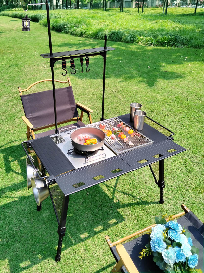 Lohascamping-mesa IGT plegable - Camping Cooking Table reseña y precio