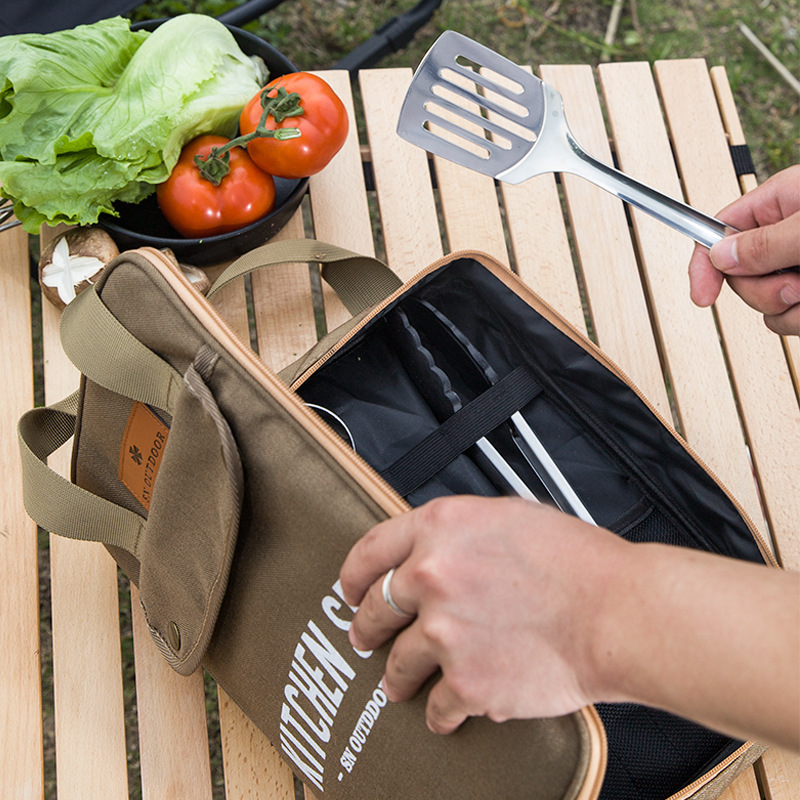 Juego de Utensilios de Cocina  - Camping Cooking Pots And Pans reseña y precio