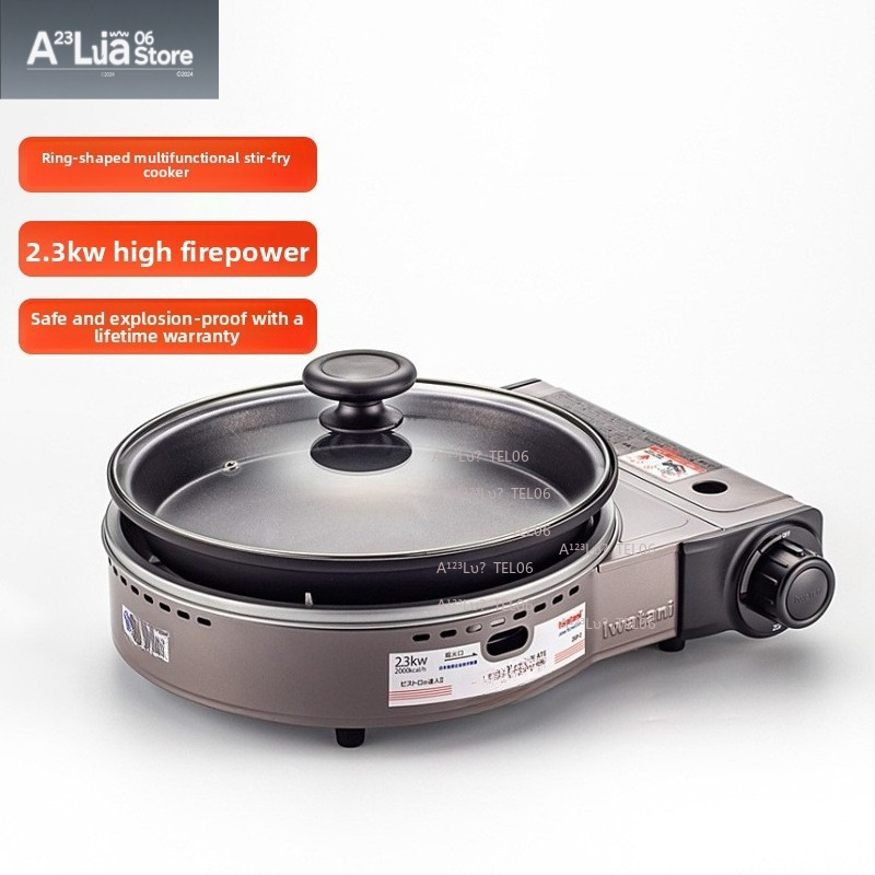 Estufa de Gas Portátil a Prueb - Camping Cooking Stove reseña y precio