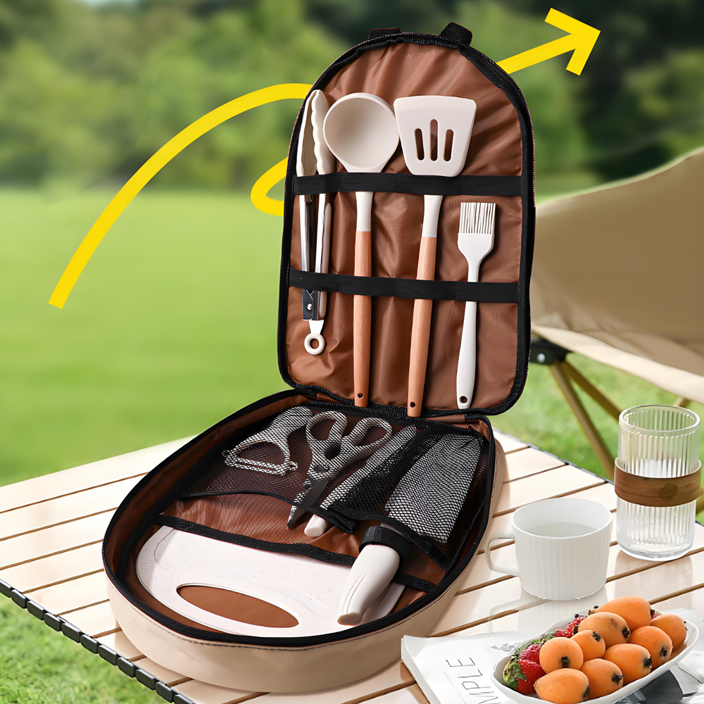 Juego de 10 utensilios de coci - Camping Cooking Set Jetboil reseña y precio