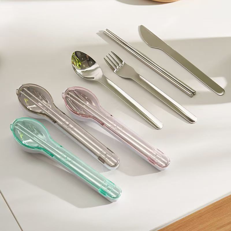 Juego de cubiertos portátil co - Camping Cooking Knives reseña y precio