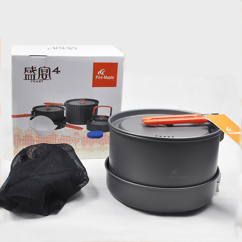 Fire Maple Juego de utensilios - Camping Cooking Set For 4 reseña y precio