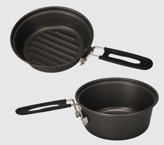 Juego de utensilios de cocina  - Camping Cooking Pots And Pans Set reseña y precio