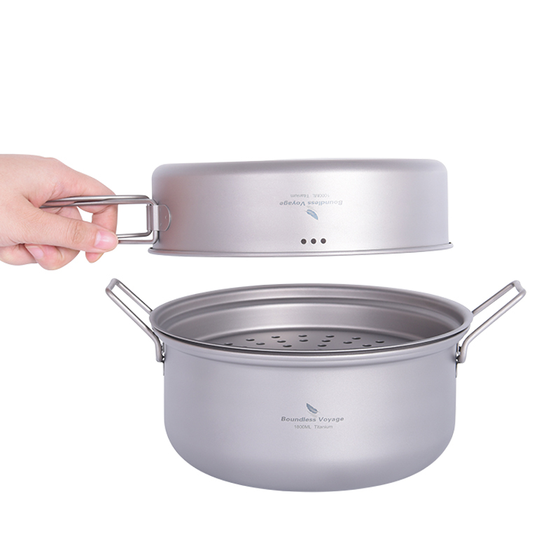 Juego de utensilios de cocina  - Camping Cooking Pots And Pans Set reseña y precio