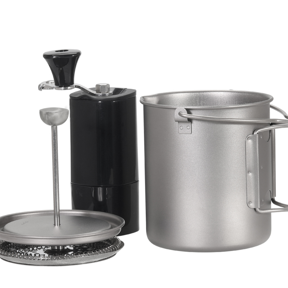 Lixada-taza de café de titanio - Camping Cooking Gadgets reseña y precio