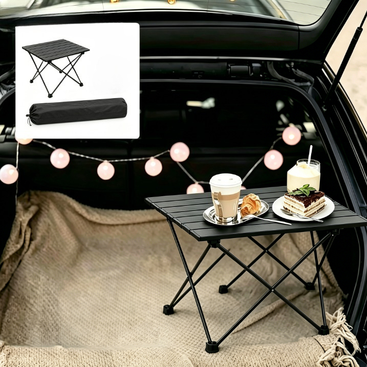 Mesa Lateral Plegable Compacta - Camping Cooking Table reseña y precio