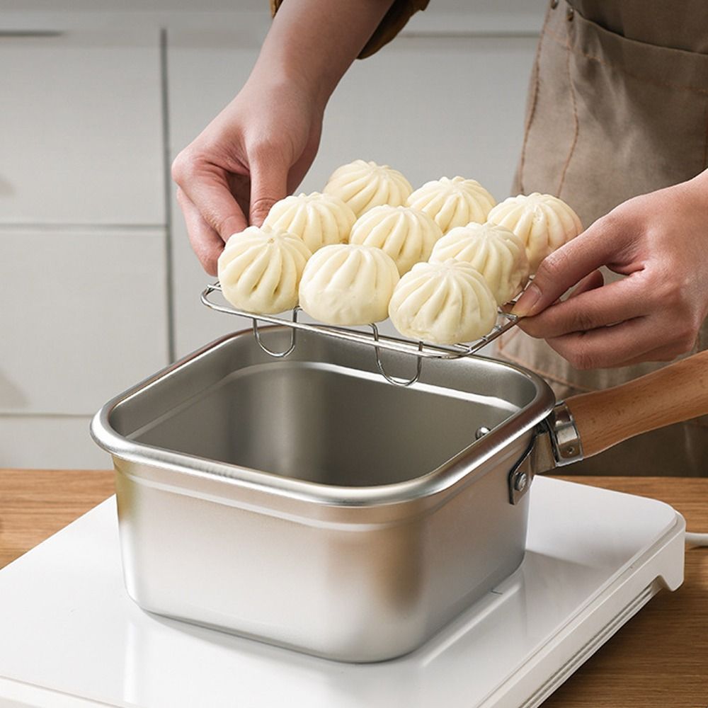 Sartén portátil de acero inoxi - Camping Cooking Pots And Pans Set reseña y precio