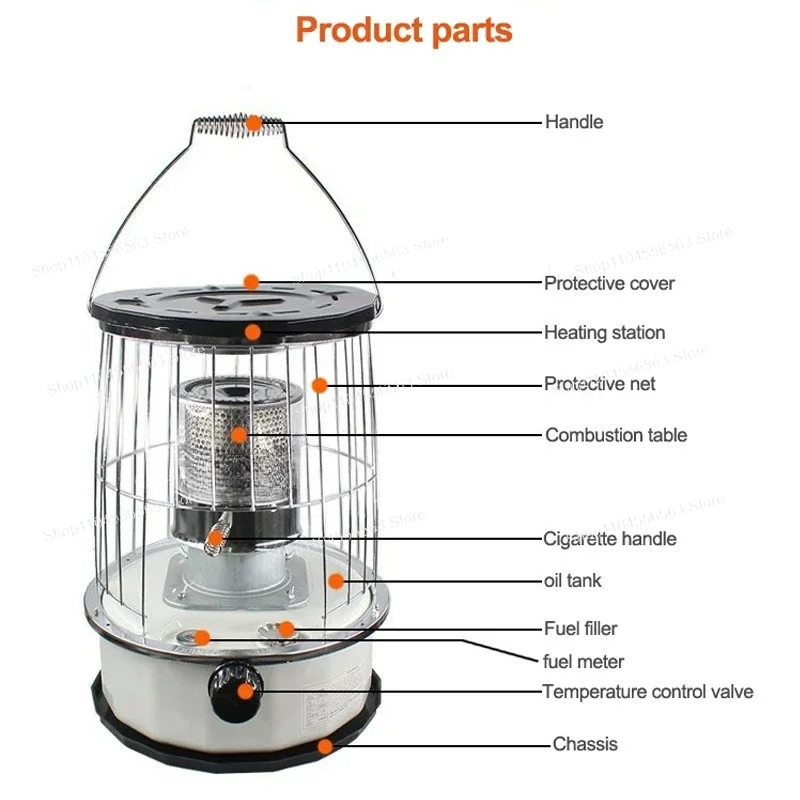 Calentador Portátil para Pesca - Camping Cooking Stove reseña y precio