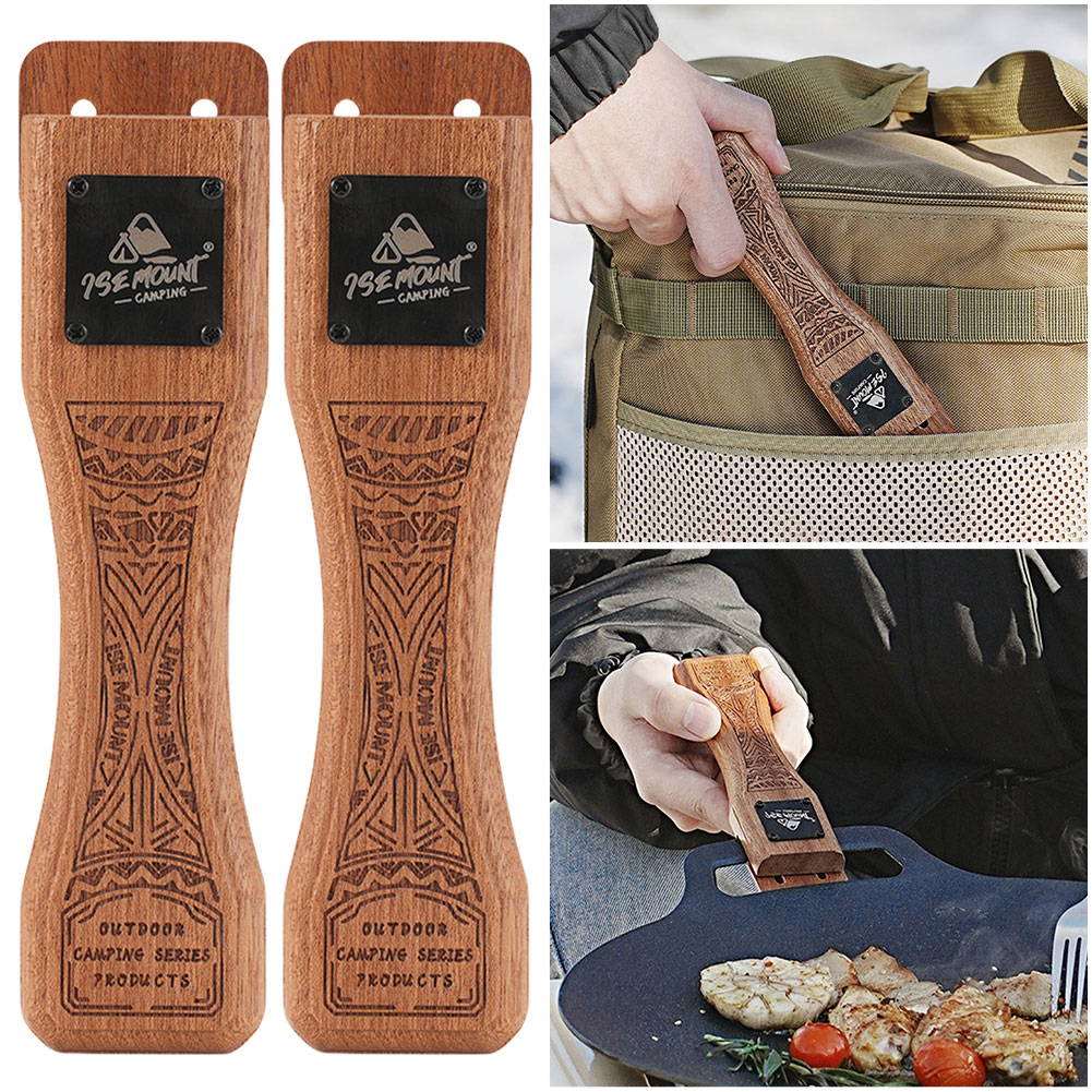 Sartén de madera natural para  - Camping Cooking Utilities reseña y precio