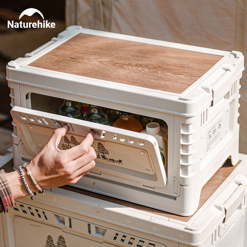 Naturehike-caja de almacenamie - Camping Cooking Table reseña y precio
