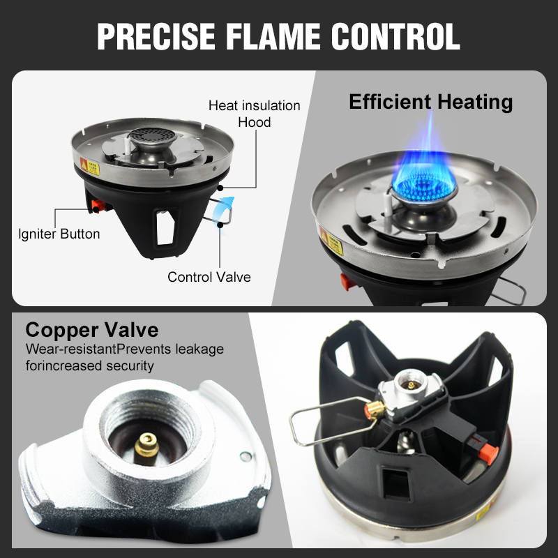 WESTTUNE Sistema de cocina al  - Camping Cooking Gadgets reseña y precio