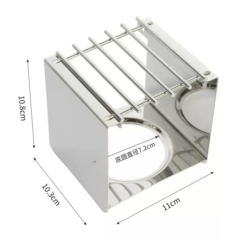 Soporte Cuadrado de Acero Inox - Camping Cooking Utilities reseña y precio