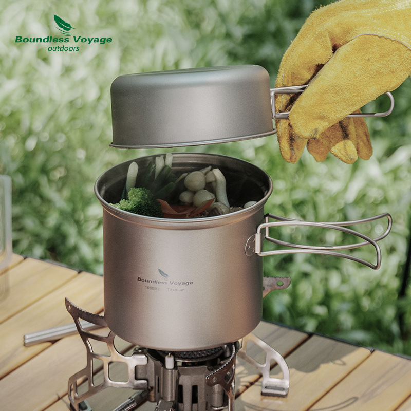 Juego de Olla Plegable de Tita - Camping Cooking Pots And Pans Set reseña y precio