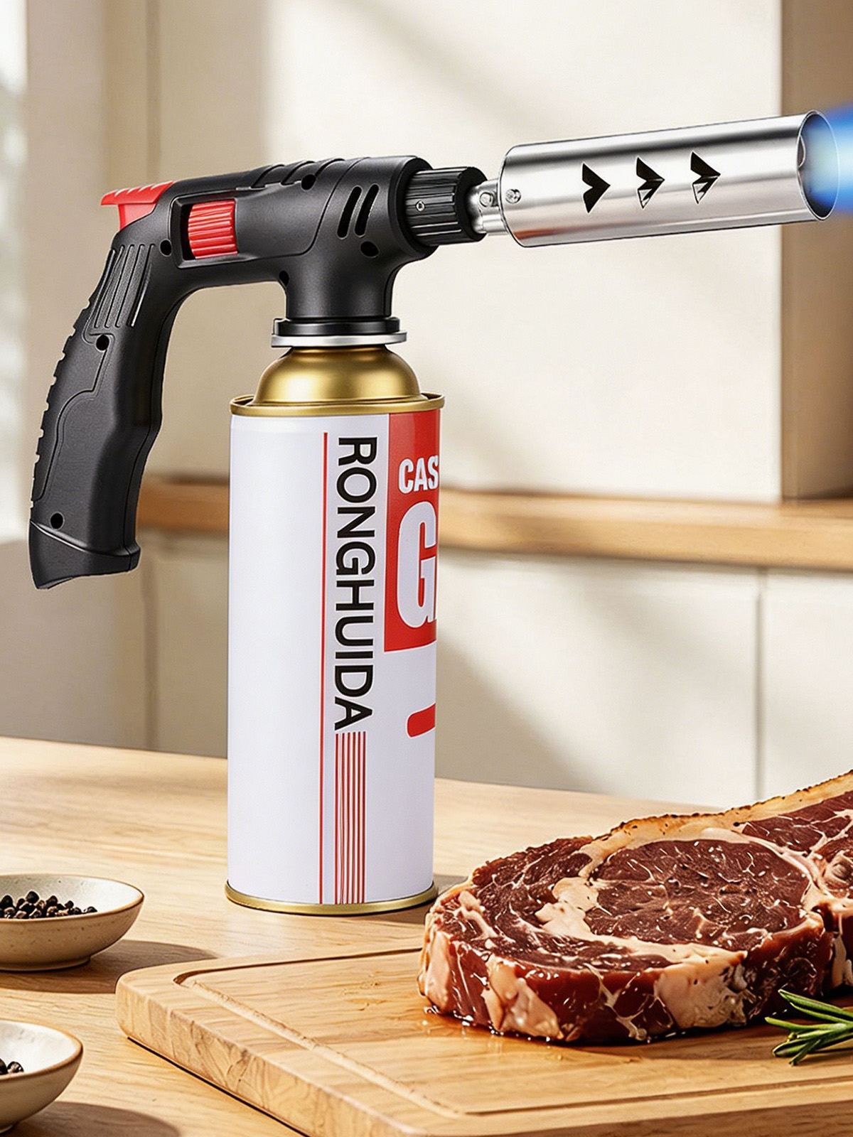 Antorcha de butano de tubo lar - Camping Cooking Gadgets reseña y precio