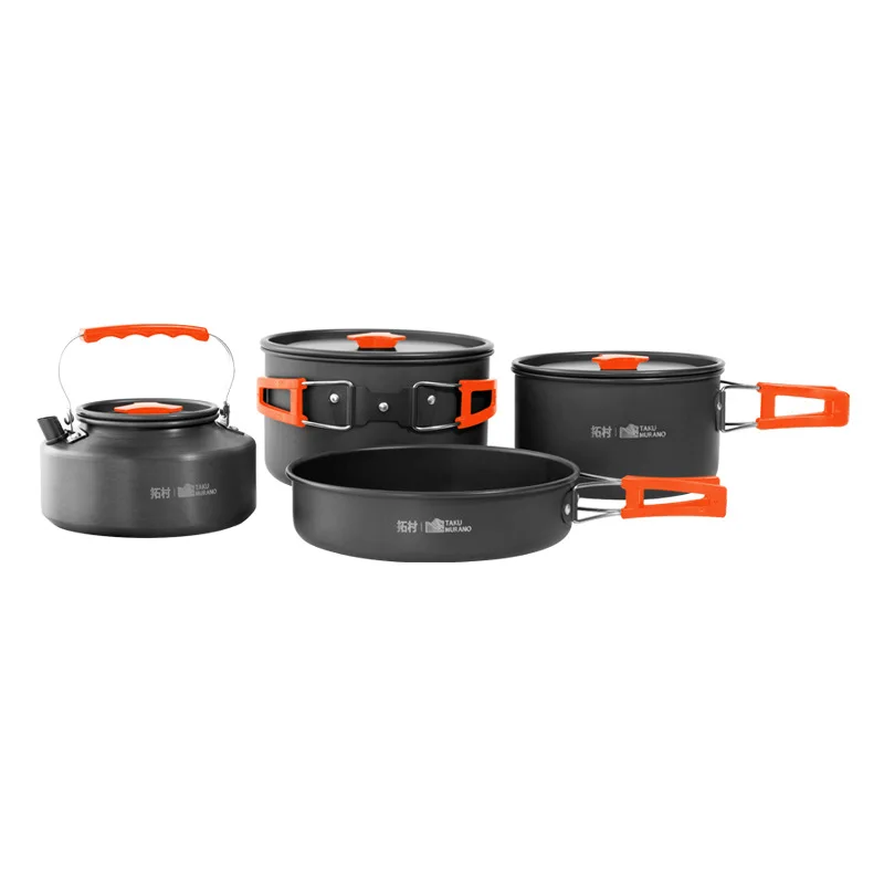 Juego de utensilios de cocina  - Camping Cooking Set For 4 reseña y precio