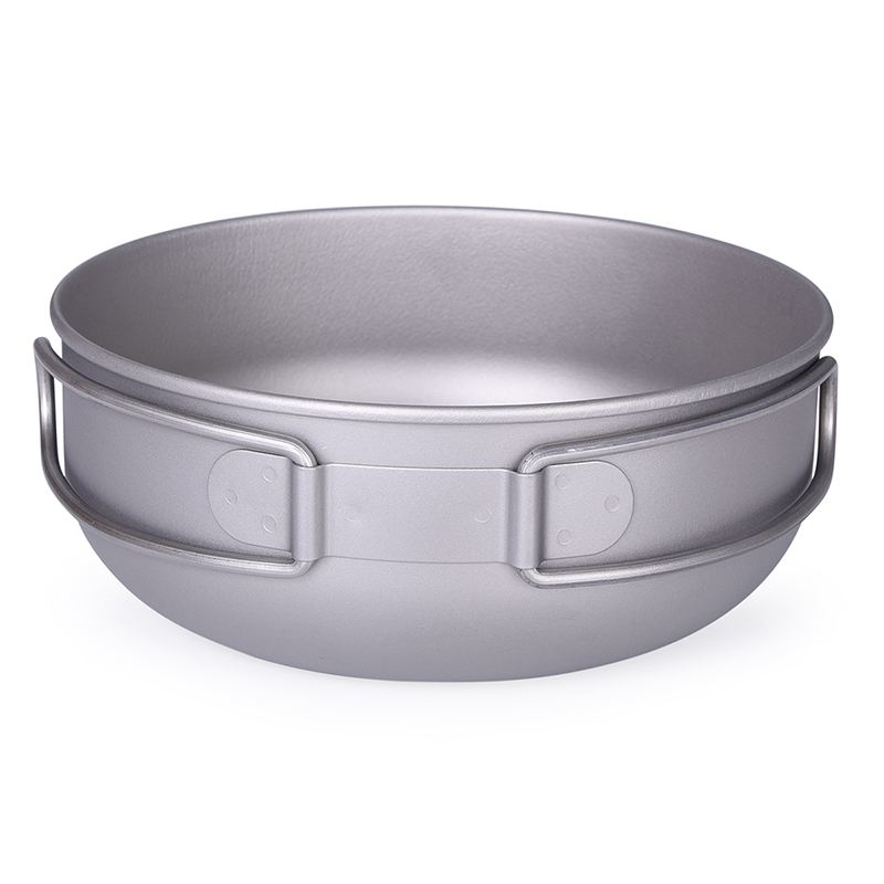 Juego de Cocina de Titanio par - Camping Cooking Pots And Pans Set reseña y precio