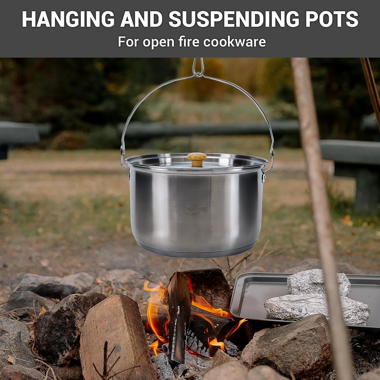 Juego de Utensilios de Cocina  - Camping Cooking Pots And Pans Set reseña y precio