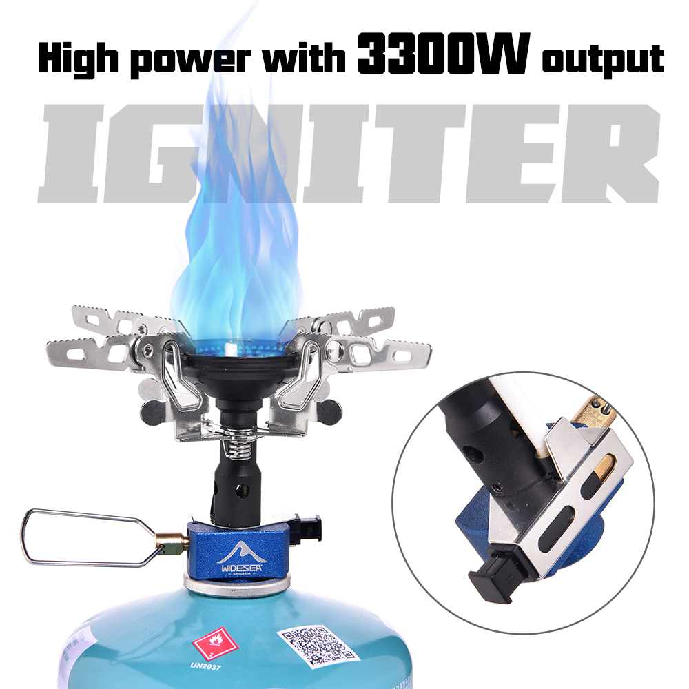 Quemador de Gas para Acampar a - Camping Cooking Stove reseña y precio