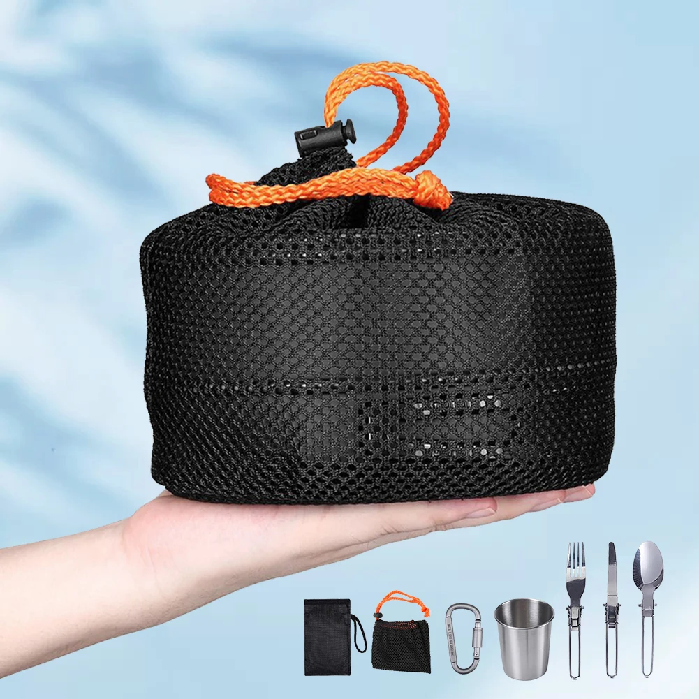 Kit de utensilios de cocina pa - Camping Cooking Set For 4 reseña y precio