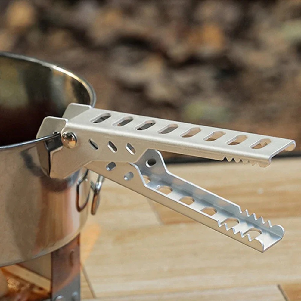 Clip de aleación de aluminio a - Camping Cooking Pots And Pans reseña y precio