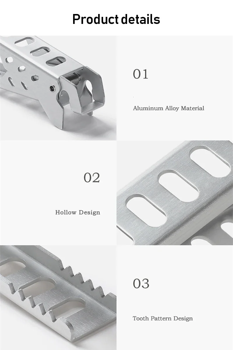 Clip de aleación de aluminio a - Camping Cooking Pots And Pans reseña y precio